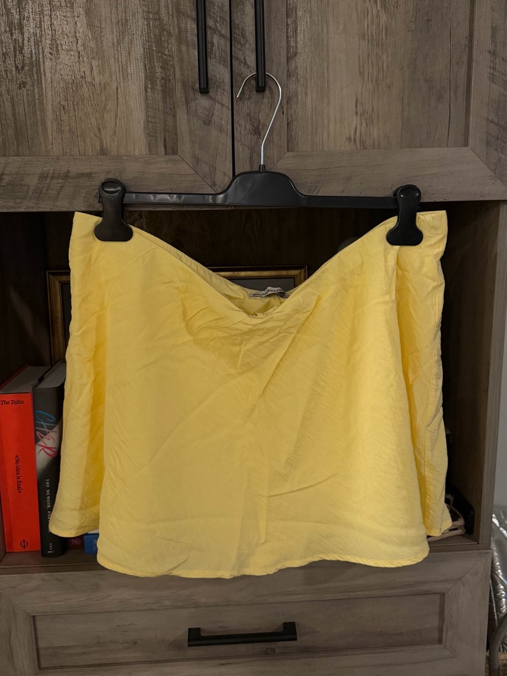 Abercrombie & Fitch Yellow Mini Skort